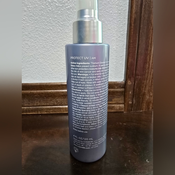 Cosmedix Protect UV Broad Spectrum SPF 30 Moisturizing Spray 4oz NWOB - Picture 3 of 4